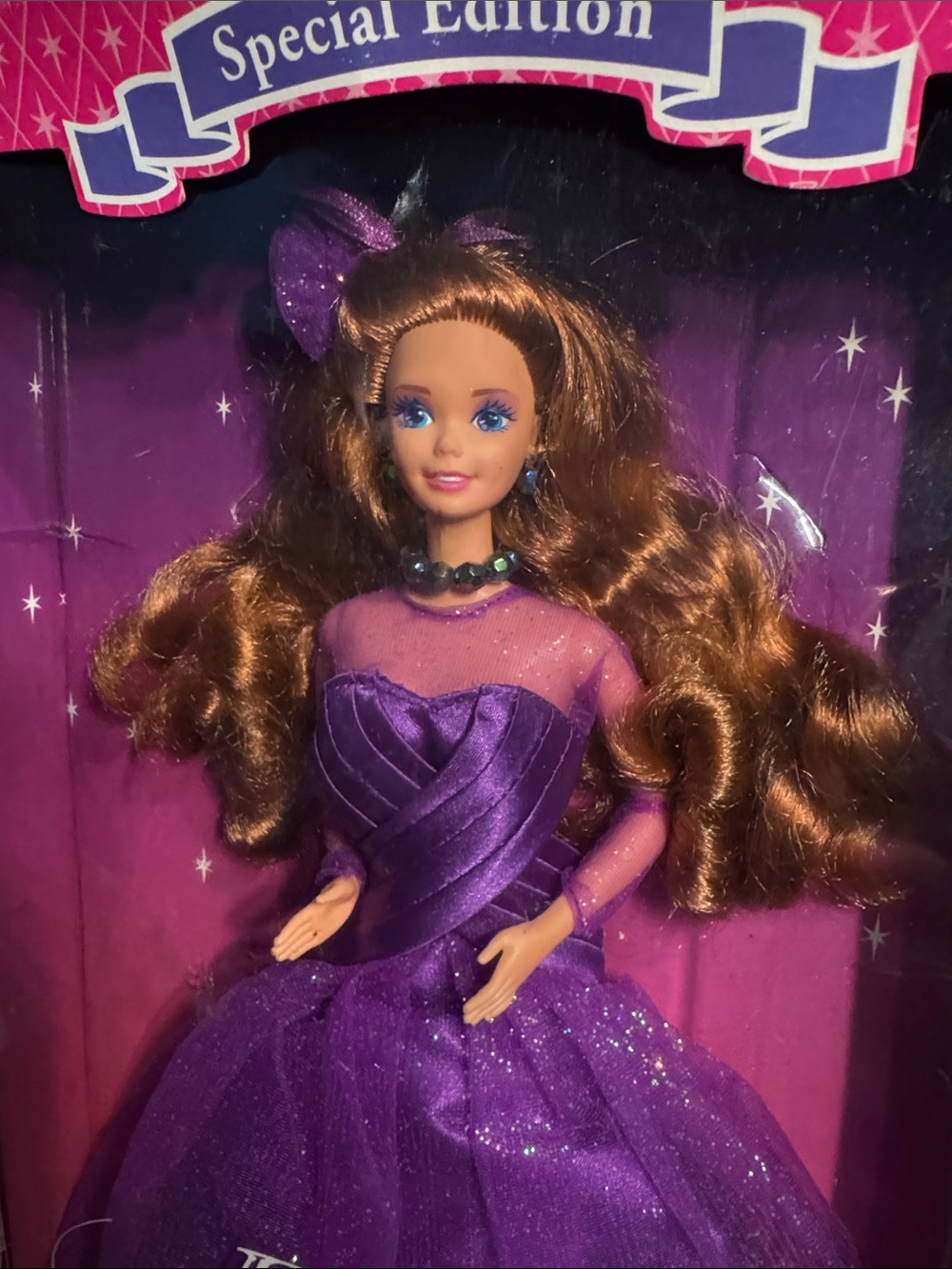 Vintage 1995 Barbie Mattel Purple Passion Special Edition NRFB - Picture 2 of 6